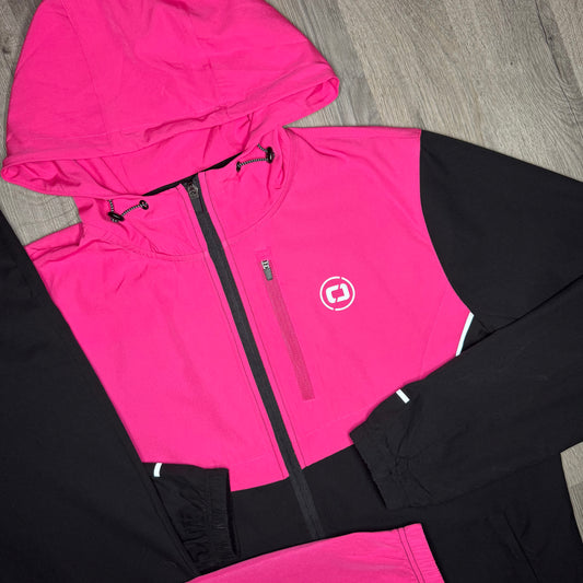 Certified Jacket & Bottoms Set - Black / Pink