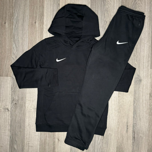 Nike Park Hoodie & Joggers Set - Black (Junior)