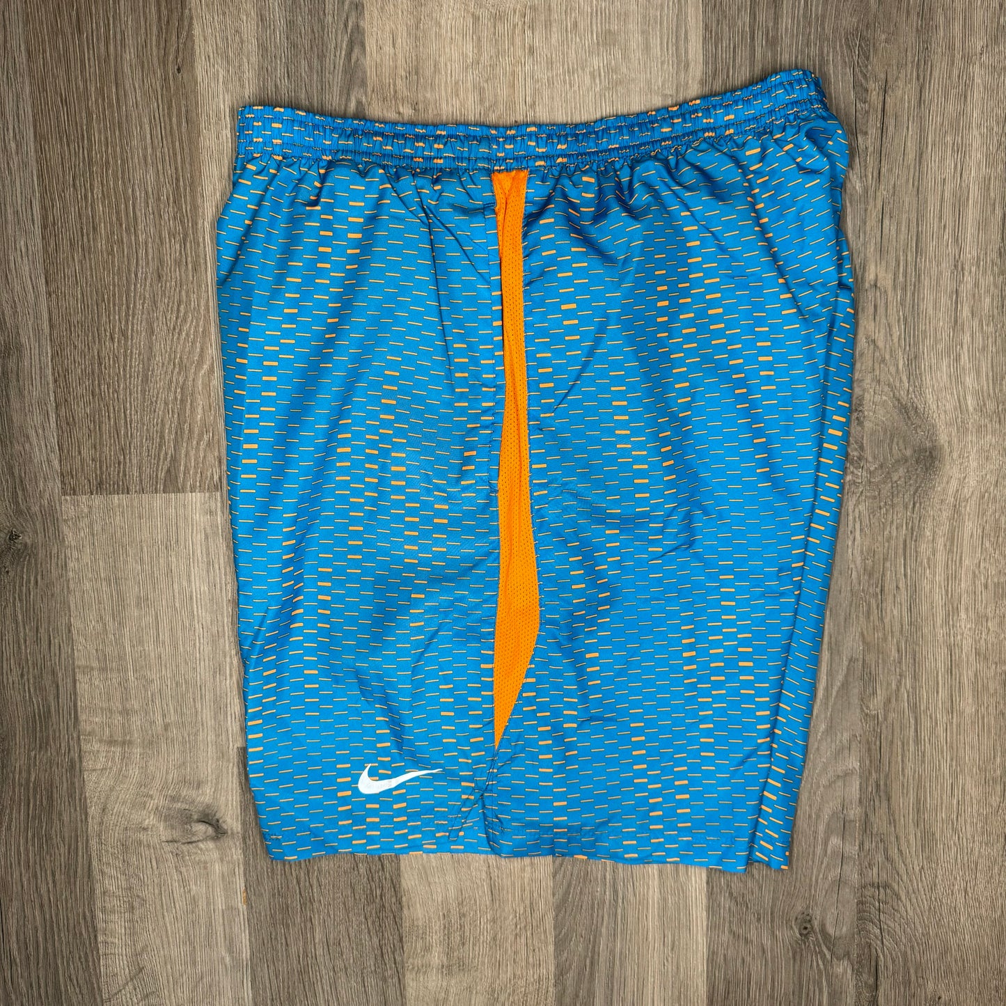 Nike Pattern Shorts Blue Orange