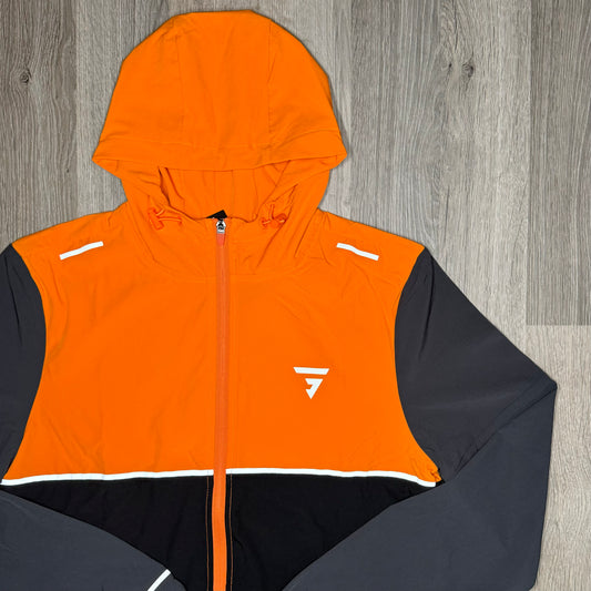 GRIID Ventus Windrunner Black / Charcoal / Orange