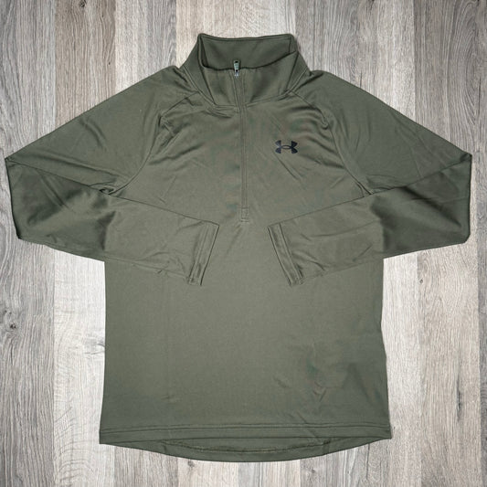 Under Armour Tech Half Zip Khaki (Junior)