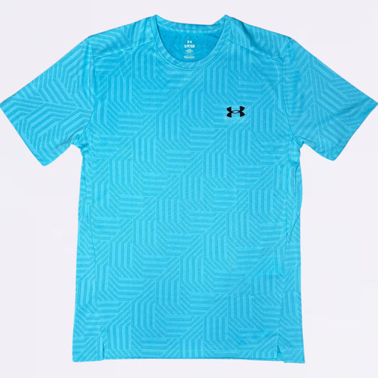 Under Armour Vent Geotessa Tech Tee - Sky Blue