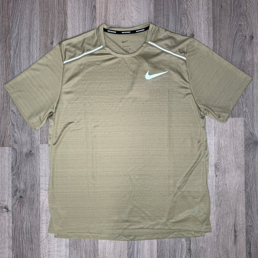 Nike Miler Tee - Neutral Olive