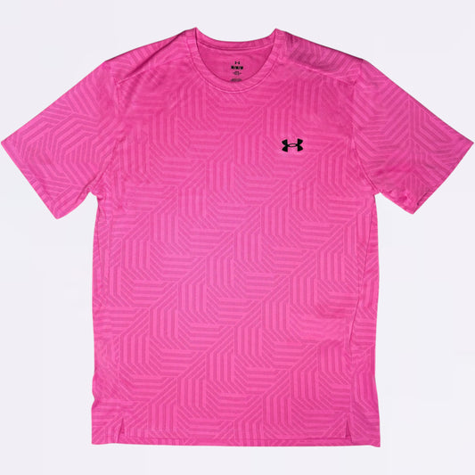 Under Armour Vent Geotessa Tech Tee - Pink