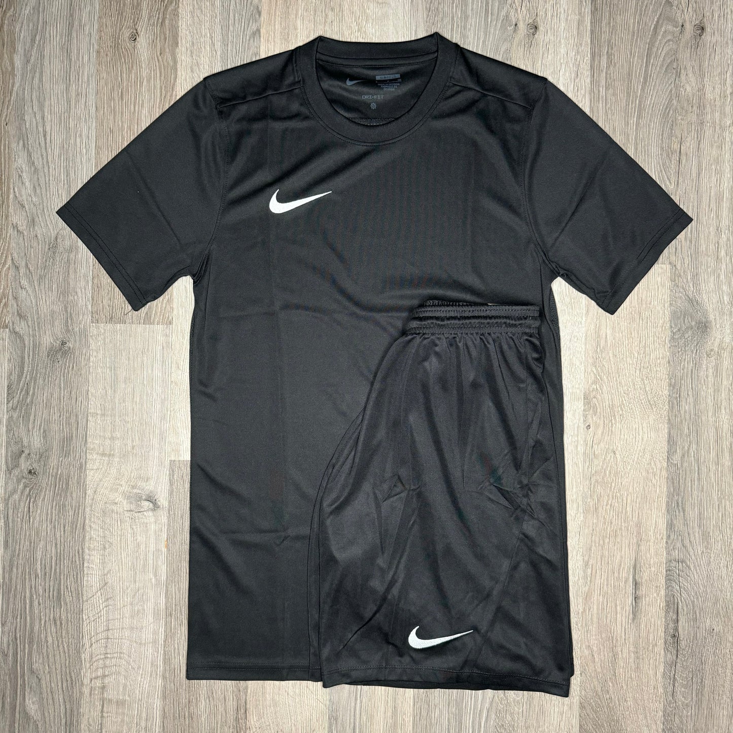Nike Dri Fit Set - Tee & Shorts - Black