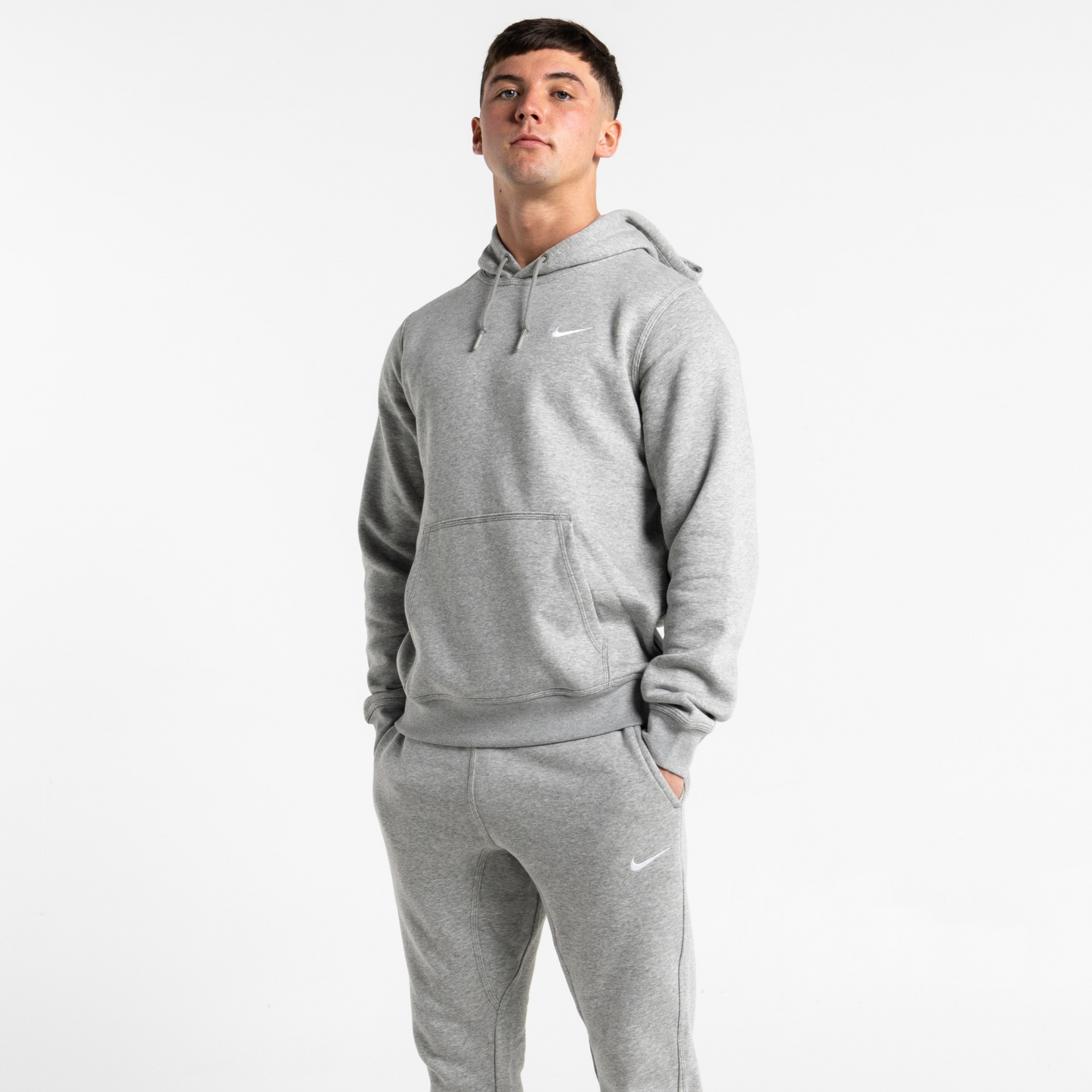 Nike Club Hoodie Grey