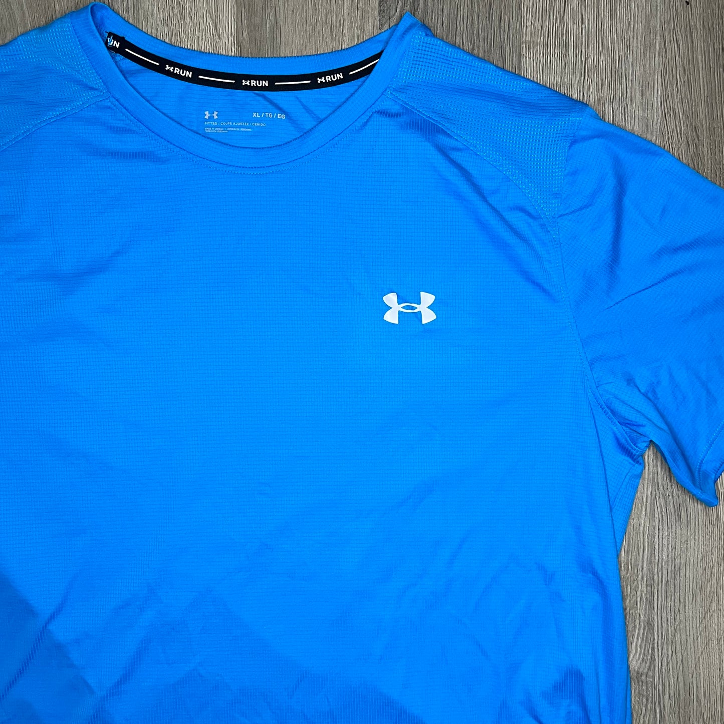 Under Armour Seamless Wave Tee Blue – RESTOCK3D