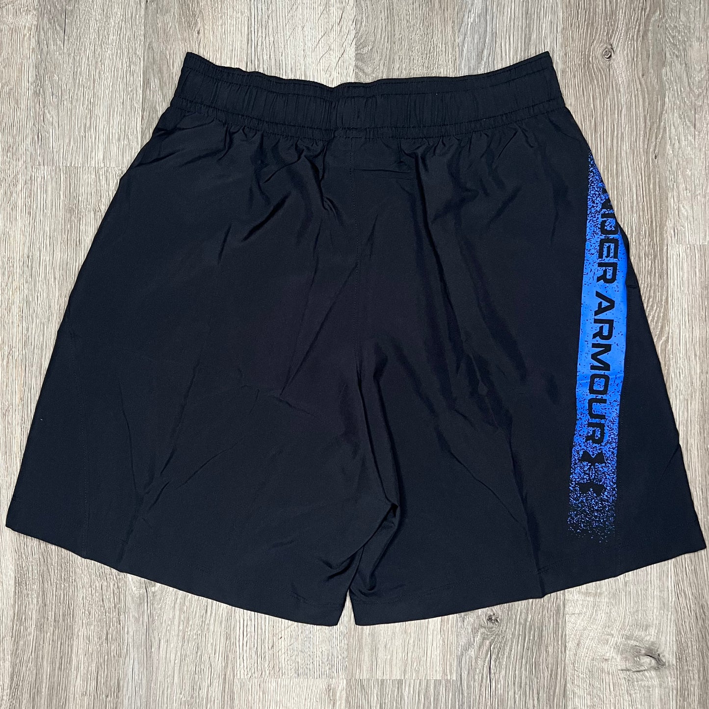 Under Armour Graphic Woven Shorts Black Blue