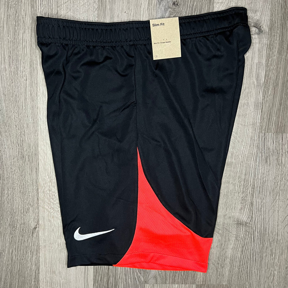 Nike Academy Shorts Black Crimson Red (Junior)