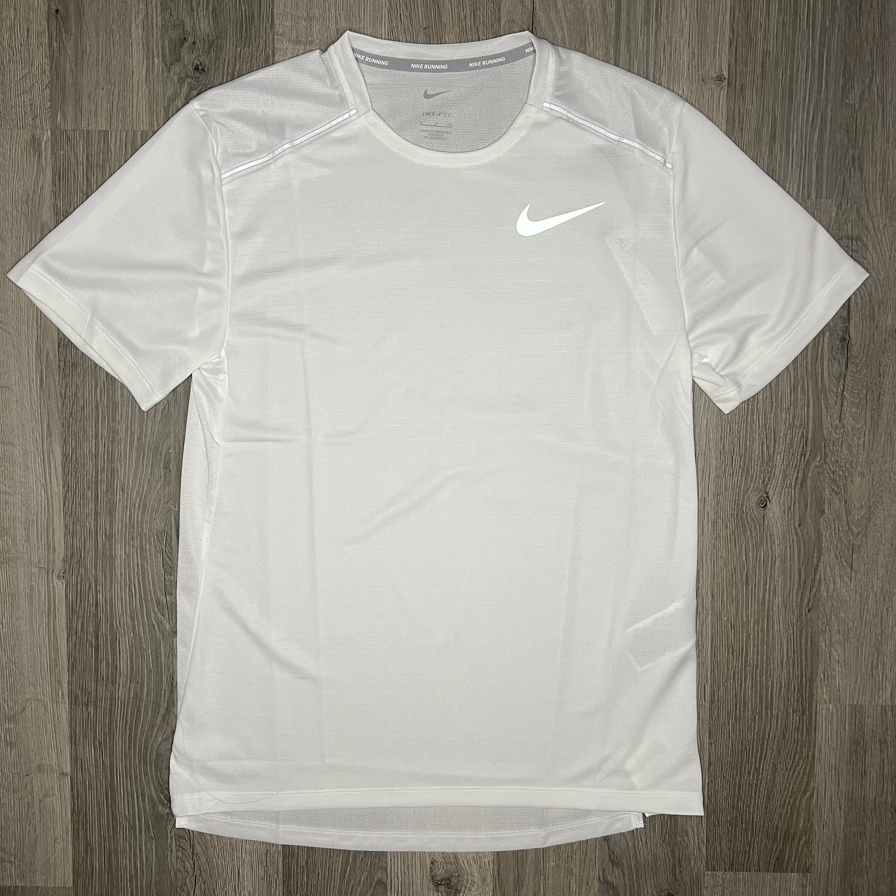 Nike Miler Tee White – RESTOCK3D