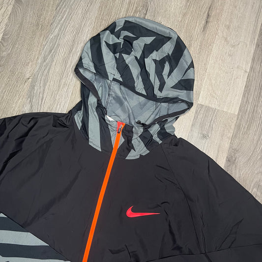 Nike Ediken Windrunner Black Grey Orange