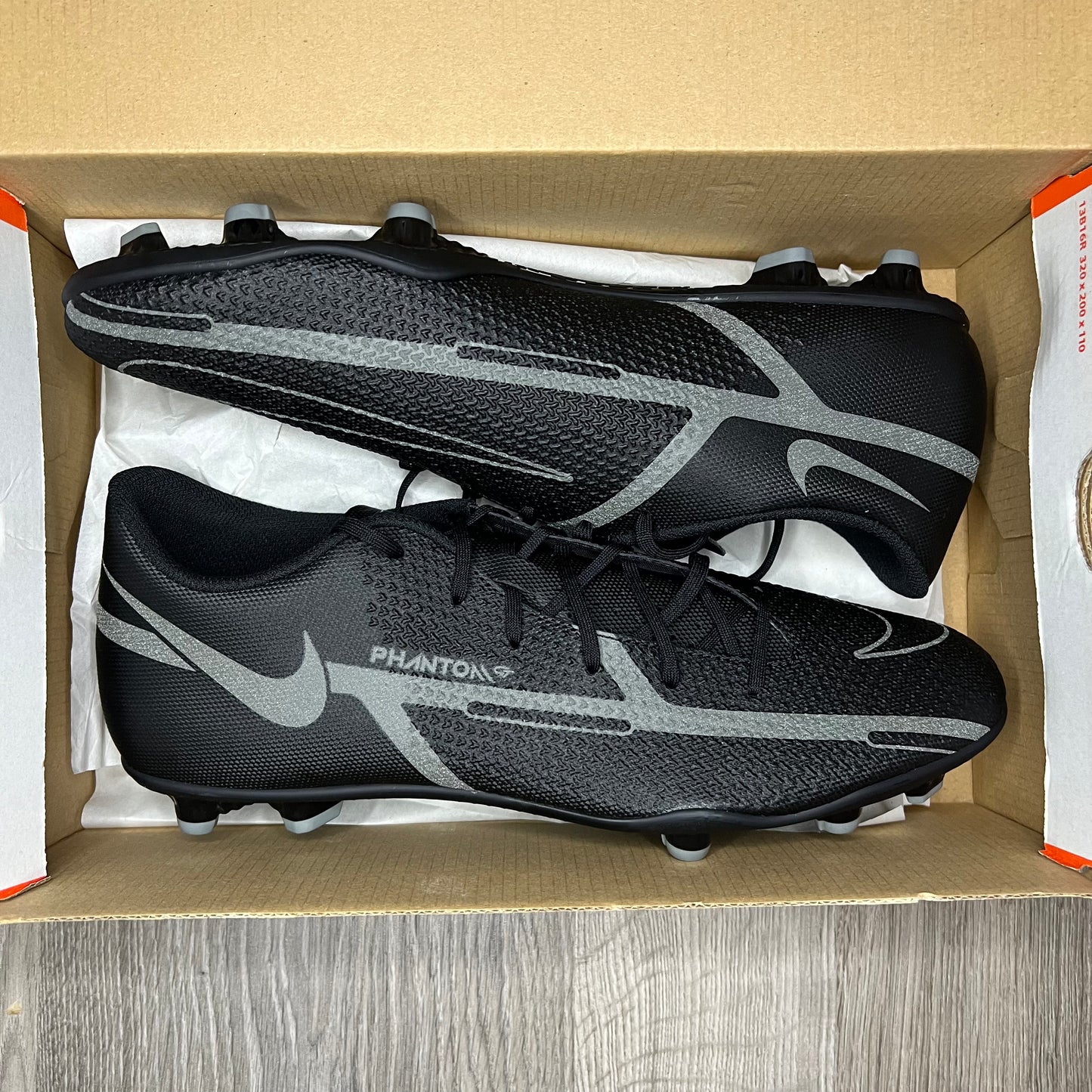 Nike Phantom GT2 Club FG/MG Black Grey Football Boots