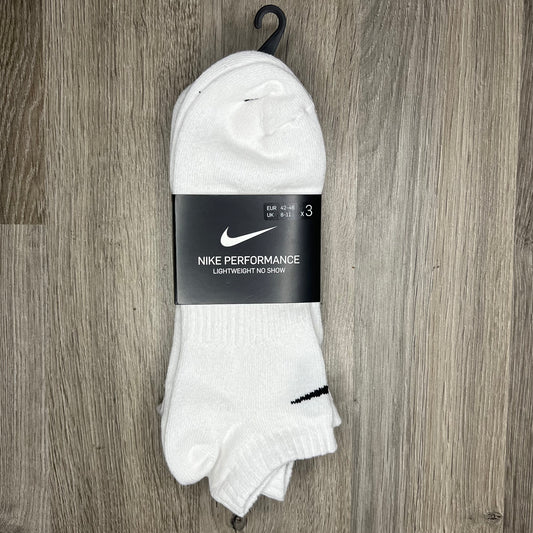 Nike Performance Lightweight No-Show Socks White