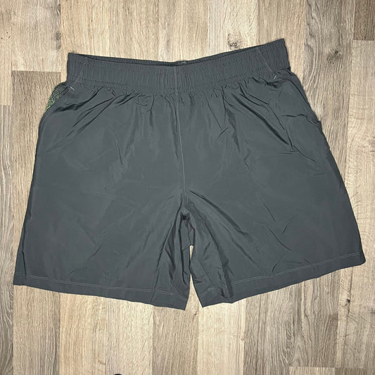 Under Armour Graphic Woven Shorts Grey Neon