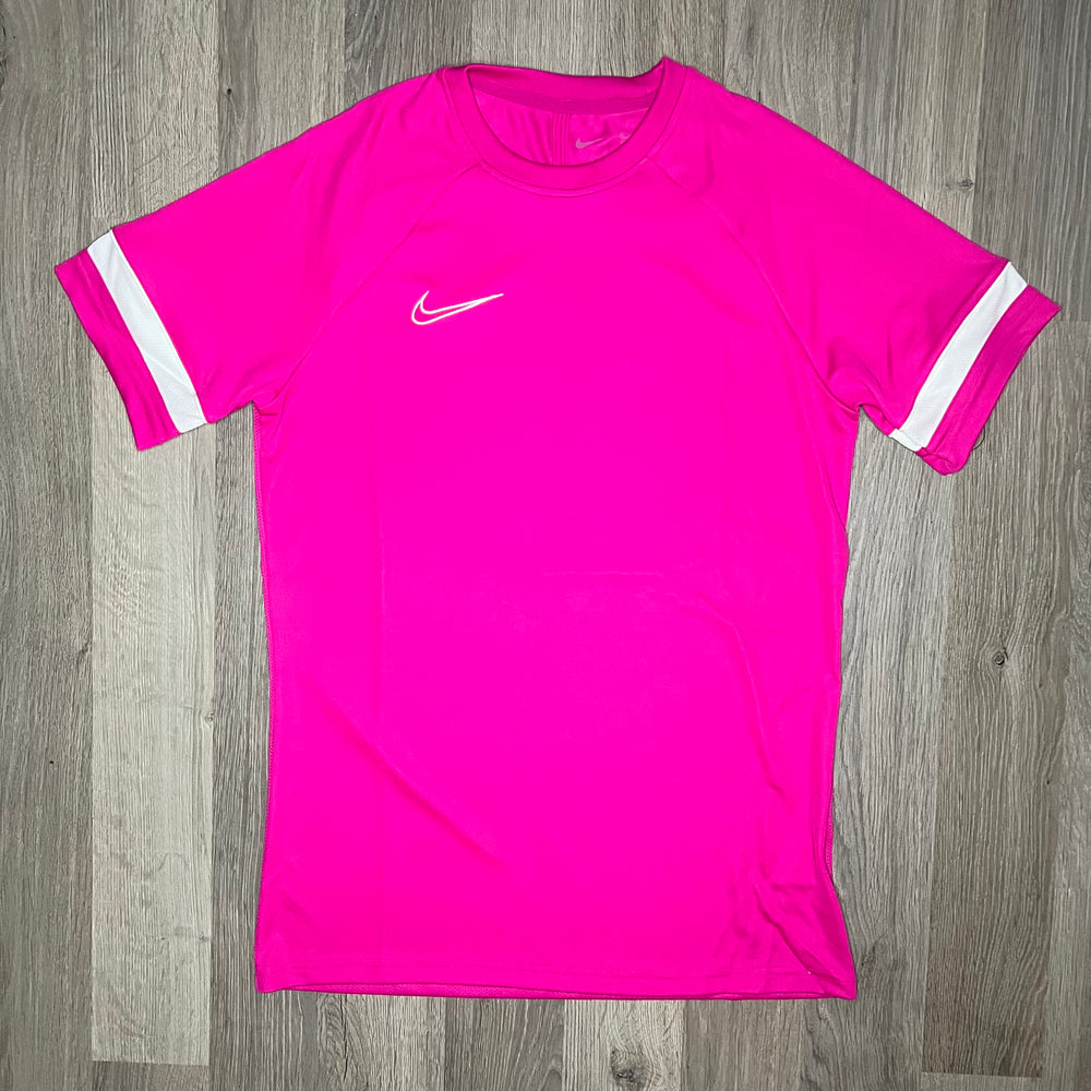 Nike Academy 2.0 Tee Pink White